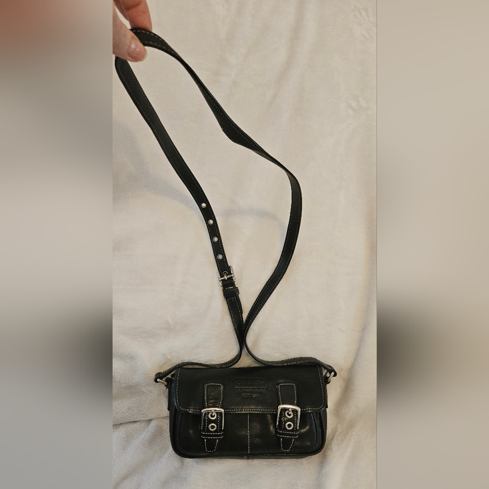 Coach Bleecker Double buckle crossbody 90's Era vintage G30-9355 1941 - Picture 2 of 10